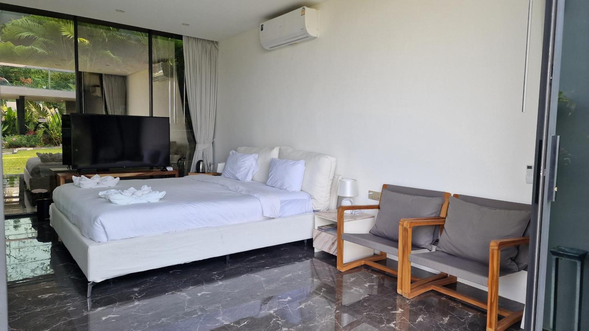 Villa Obsidian, With Staff, Sea View And Walk To Choeng Mon Beach Exterior foto