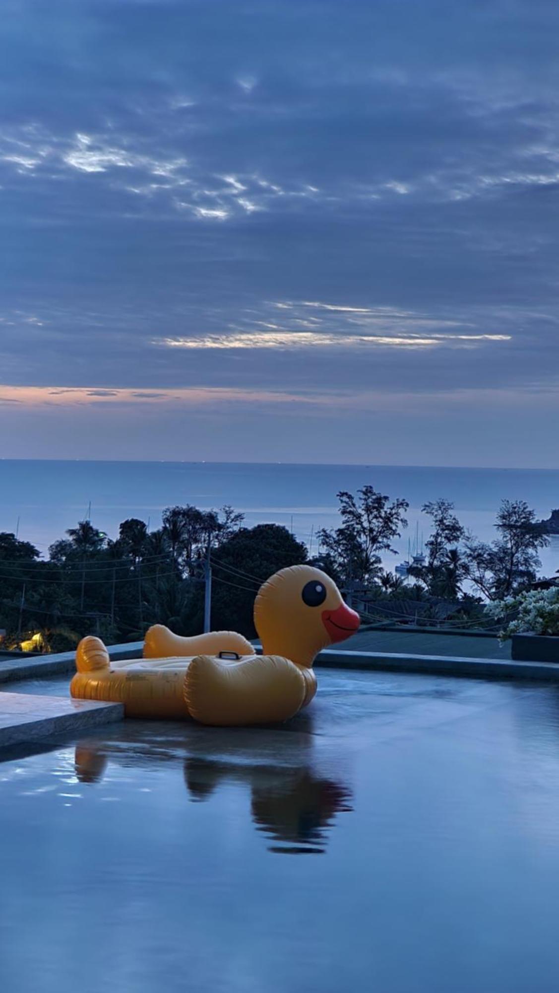 Villa Obsidian, With Staff, Sea View And Walk To Choeng Mon Beach Exterior foto